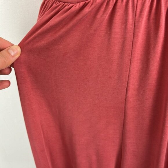 Anthropologie Moulinette Soeurs Eremita Dusty Rose-Coloured Loose Jumpsuit - Picture 6 of 15